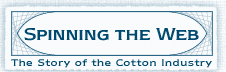 Spinning the Web - The Story of the Cotton Industry - logo